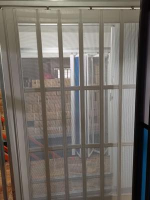 防蚊虫折叠门，全铝板冲孔，2孔1距，